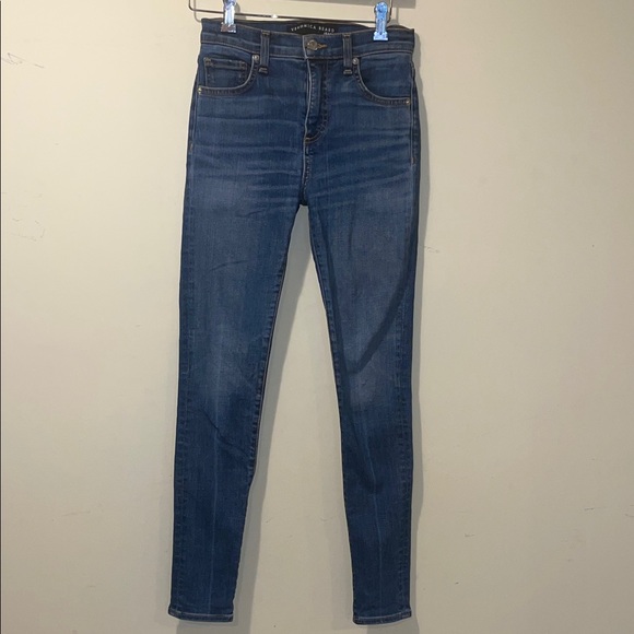 Women’s Veronica Beard Kate Skinny High Rise Jeans Wash Nantucket - Picture 1 of 5